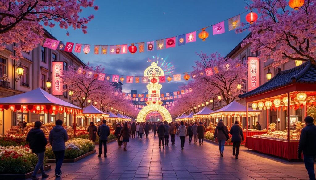 Habiller une ville : pavoisement saisonnier, illuminations, événements municipaux