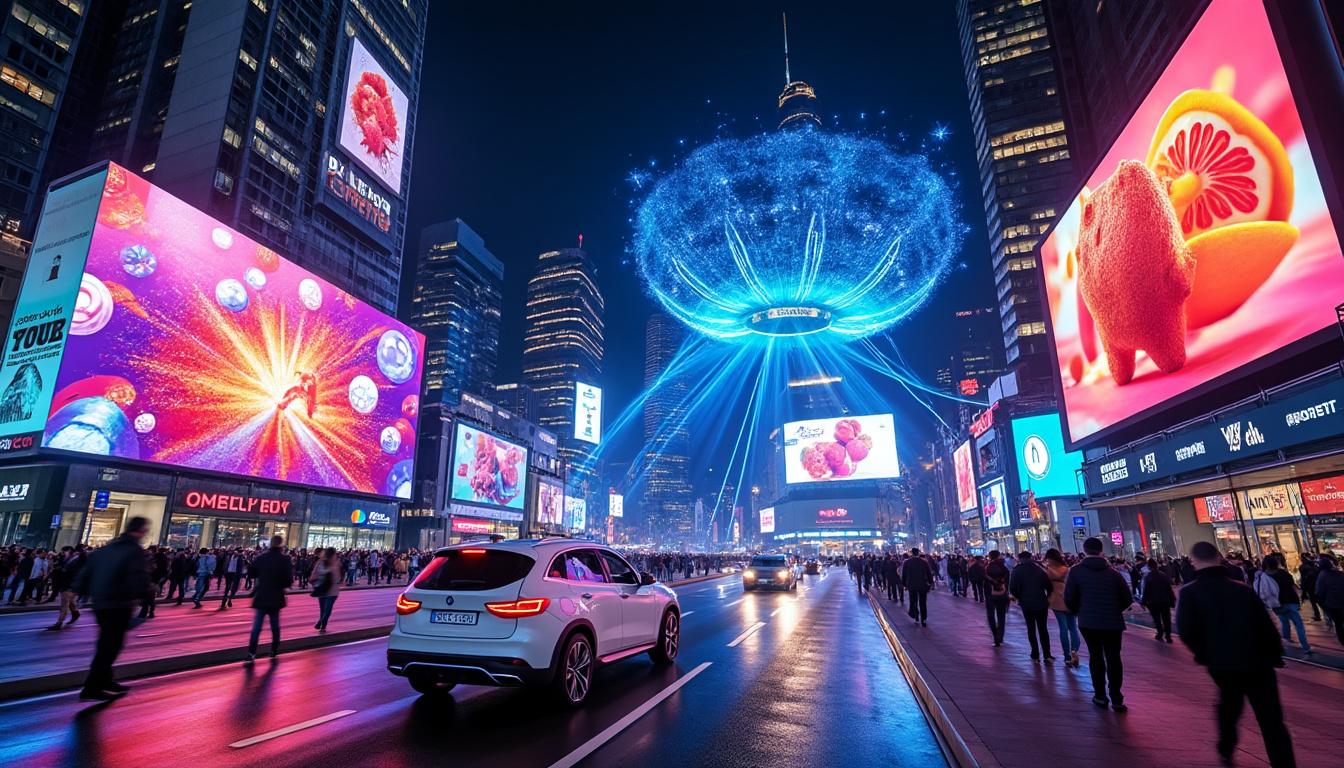 découvrez comment les led, écrans dynamiques et holographies révolutionnent la communication extérieure en offrant des messages attractifs et interactifs qui captivent votre audience.