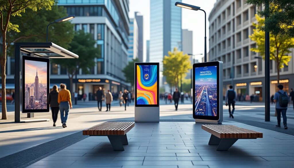 Le mobilier urbain comme support de communication