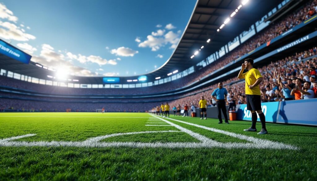 Le sport, terrain d&rsquo;expression visuelle : du bord de terrain au stade