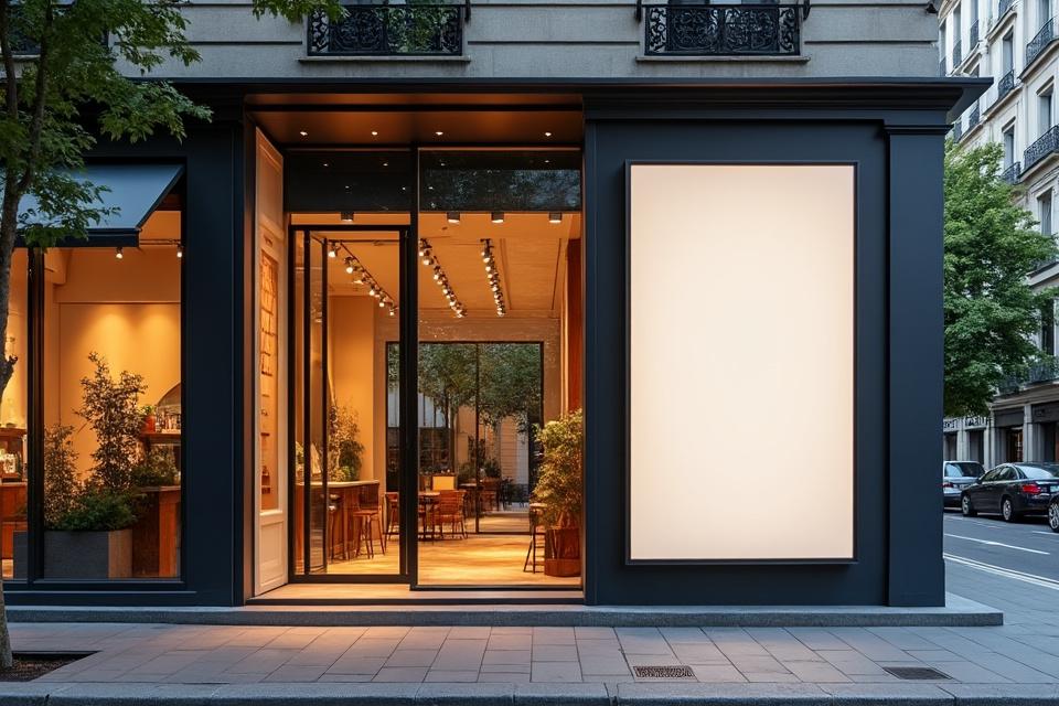 Signalétique commerce et enseigne